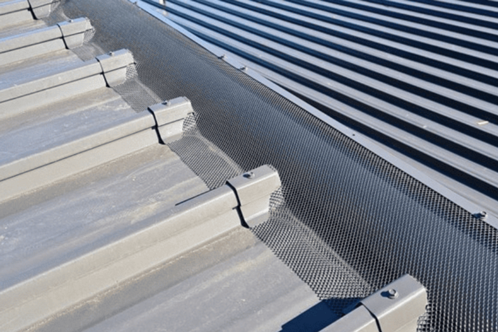 New Colorbond Monument metal roof after replacement